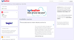 Desktop Screenshot of igrtonline.com