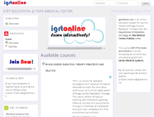 Tablet Screenshot of igrtonline.com